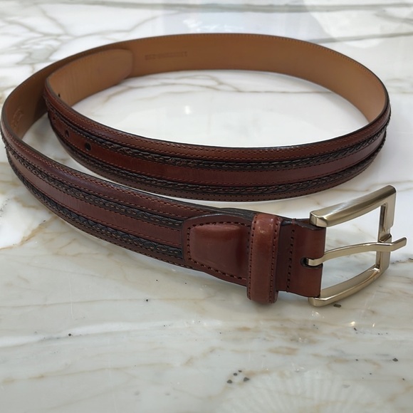 Trafalgar Terrance Brown Leather Belt—Great Looking! Quality Workmanship! 40/100